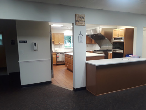 Reception hall at St. Cloud Presbyterian Church