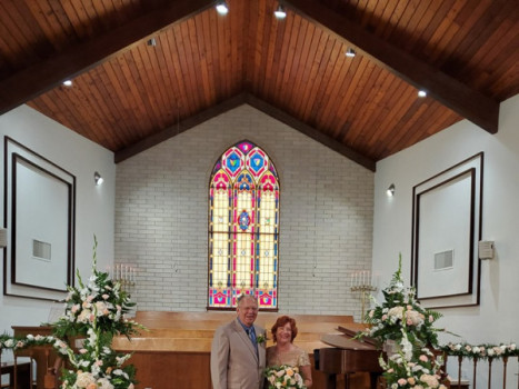 Reception hall at St. Cloud Presbyterian Church