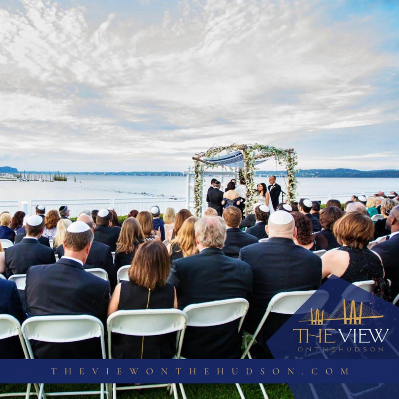 View On The Hudson in Piermont, New York