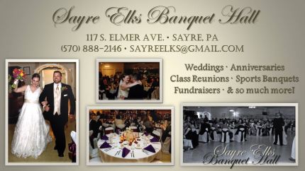 Photo of Sayre Elks Banquet Hall