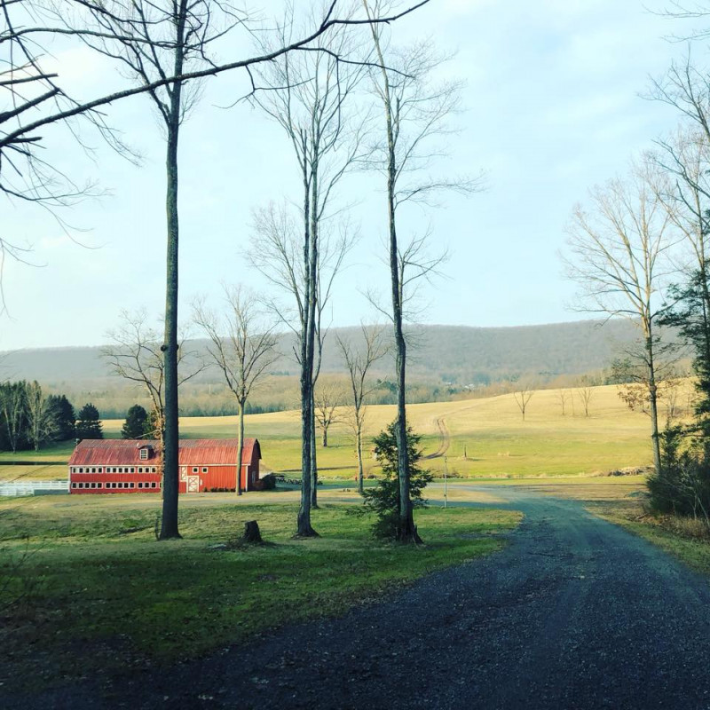 The Gordon Barn in Ashland, Pennsylvania