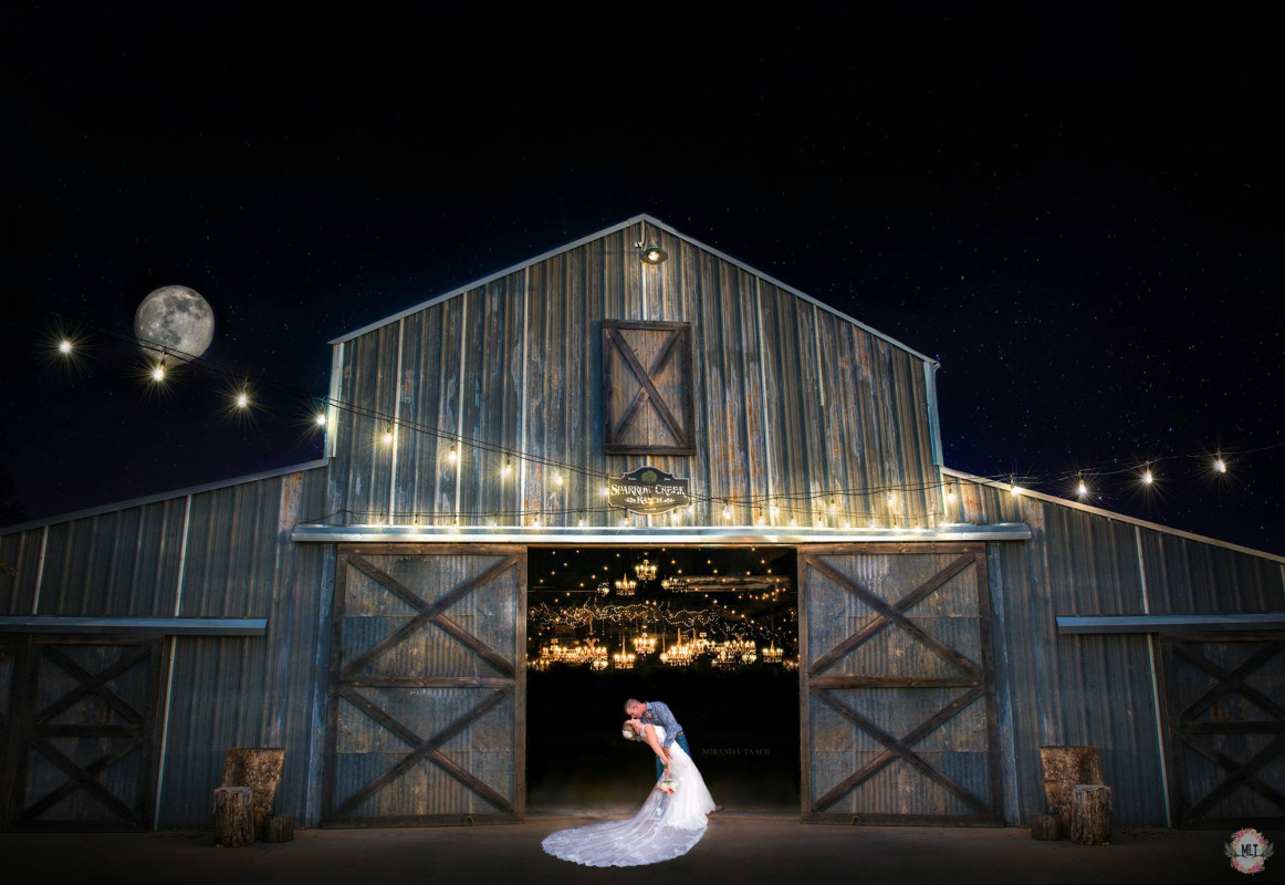 The Barn at Sparrow Creek Ranch in Graham, Texas
